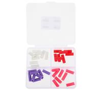 32 Piezas Juego de Bandas de Lijado para Uñas, Mini Eje Abrasivo | Manicura y Pedicura Personal, Pulido y Retirada de Esmalte Color Aleatorio