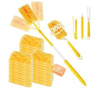 32 Piezas para Swiffer Plumero Atrapapolvo Recambios Kit, para Swiffer Duster 360° Manejar, Poste Telescópico, de Pelo de Mascotas/Polvo/alérgenos para swiffer recambios