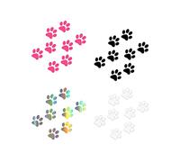32 Piezas Paws Dog Pegatinas para Coche o Moto, Bicicleta o Scooter,Pegatinas Huellas Perros Corazon Huella Love Huella Unidades para Coche o Moto