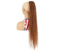 32 pulgadas de largo rizado cola de caballo extensión de pelo sintético clip cordón cola de caballo extensiones de cabello para mujeres para uso diario(30)