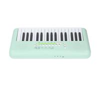 32 Teclado Teclado Electrónico, 32 Teclas Piano Digital 32 Teclas Teclado Portátil con 16 Tonos 10 Ritmos Demo Canciones Grabación de Reproducción Micrófono para Principiantes (Verde Aguacate)