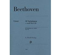 32 Variationen c-moll WoO 80: Klavier zu zwei Händen; Urtextausgabe; revidierte Ausgabe von HN 61