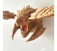 32 x 10 x 10 cm Monster Hunter Albatross Figure PVC Statue Action Figures Model Collection Decoration Gift (The Faucet can be Magnetic)(Yellow)