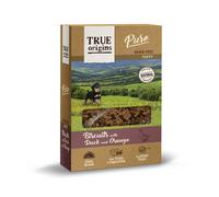 320 g True Origins Pure Puppy Pato con Naranja galletas para perros