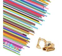 320 unidades de 32 colores 3D Pen Filamento para 3 Doodlers Start Pen 2,5 mm, 15 cm de longitud, filamento PCL para 3Doodler Start Recarga paquetes de 2,5 mm de diámetro