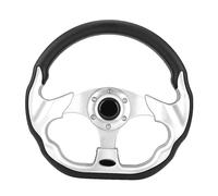 320mm the Latest Carbon Fiber Racing Steer Modification Mini Drifting Steering Wheel (Silver）