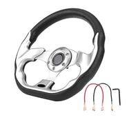 320mm The Latest Carbon Fiber Racing Steer Modification Mini Drifting Steering Wheel (silver