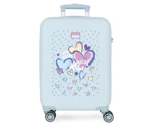 3211141 TROLLEY ABS 55CM. 4R. MOVOM BEST WISHES AZUL CLARO