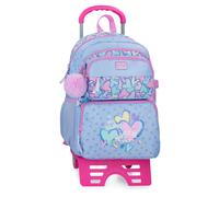 Movom Best Wishes Mochila Escolar Doble Compartimento Lila 32x45x19 cm Poliéster 27,4L