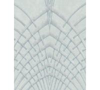 32252 - El Nuevo Libro De Diseño Papel Tapiz Geométrico Plata Gris Galerie