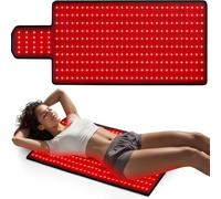 325 Leds Infrared Therapy Pad, Red Light Heating Dual Wavelength 660+850NM Hot Compress Warm Waist Belt Protector