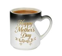 325ml Ceramic Coffee Mug, Heart Shape Coffee Mug, Hot And Cold Beverage Cup, Cute Ceramic Cup for Tea Milk Chocolate Juice Home Dorm Apartment Hotel Party Gathering Drinkware