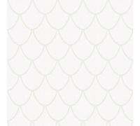 32720 - El Nuevo Libro De Diseño Art Deco Geométrico Blanco Galerie Papel Tapiz