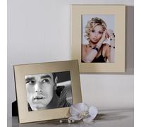 32797 Marco de Foto Oro Aluminio, 13x18cm para Colgar Y Hacer , Alto Transversal