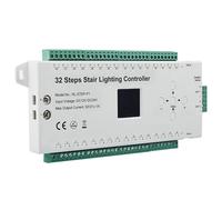 32CH PIR Sensor Controlador de luz de escalera Cuerpo - Interruptor inductivo infrarrojo, interruptor de panel, controlador infrarrojo de 32 pasos, controlador de iluminación de escalera LED