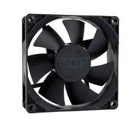 32F Ventilador 80 mm 80 x 80 x 25 2500 RPM 24 V 0,16 A DC Air Fan 8 cm 80 mm 3 hilos 3 pines con sensor taquimétrico Enfriamiento 80 x 80 x 25