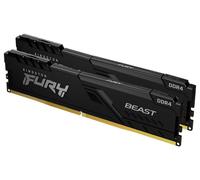 32GB Furia Beast DDR4-3200 PC4-25600 UDIMM RAM Kit (2x 16GB) - Kf432c16bbk2/32