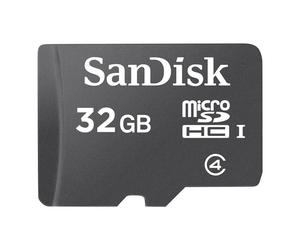 32GB microSDHC Class 4 Mem Card SD Adapt