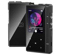 32GB Reproductor de MP3 con Bluetooth 5.0, Phinistec Reproductor de Música con HD Altavoz, 2.4'' Metal y Vidrio, Radio FM, grabadora de Voz, E-Book, Externo hasta 256GB