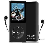 32GB Reproductor MP3 Bluetooth 4.2, HiFi Reproductor de Música con Altavoz HD Interno, Line-in Grabación de Voz, Radio FM, Video, E-Book, Soporte hasta 128 GB Tarjeta, Auriculares Incluidos