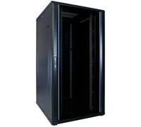 32HE - Armario para servidores (19 pulgadas, con puerta de cristal, 800 x 1000 x 1600 mm), color negro