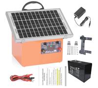 32KM Solar Pastor Electrico, cerca eléctrica Controlador de 0.5J / 9.5KV