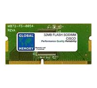 32MB Flash SODIMM Memoria RAM para Cisco 871 / 871W / 876 ADSL / 877 ADSL / 878 / 878W ROUTERS (MEM870-32F)
