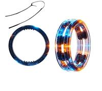 32mm Hueco Doble Anillo Engranaje EláStico, PartíCulas Levantadas Superficie, Flexibles Comodidad Cadera Herramienta De Entrenamiento Diario + Y34