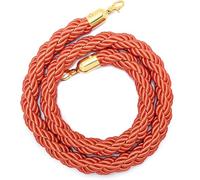 32mm Stanchion Barrier Ropes for Hotels Shop Movie Theaters Restaurants