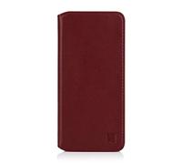 32nd Classic Series 2.0 - Funda Tipo Libro de Piel Real para Huawei Honor 20, Carcasa de Cuero Premium diseñada con Cartera, Cierre Magnetico y Soporte Integrado - Borgoña