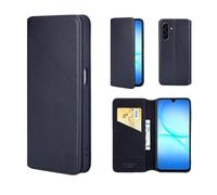 32nd Classic Series 2.0 - Funda Tipo Libro de Piel Real para Samsung Galaxy A17 4G / 5G, Carcasa de Cuero con Bloqueo RFID Ranura Tarjetas, Cierre Magnetico y Soporte Integrado - Negro