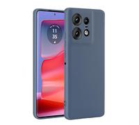 32nd Estuche Silicona Líquida Funda Protectora a Prueba de Golpes para Motorola Edge 50 Pro Funda Protectora Compacta, Delgada y Duradera - Gris