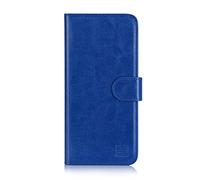 32nd Funda Flip Carcasa de Piel Tipo Billetera para Google Pixel 3A con Tapa y Cierre Magnético y Tarjetero - Azul