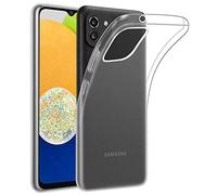 32nd Funda Slim Gel de Silicona Transparente para Samsung Galaxy A03 (2022) Carcasa Ligera Ultra Fina - Transparente