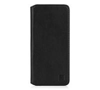 32ndShop 32nd Classic Series 2.0 - Funda Tipo Libro de Piel Real para Xiaomi Mi Note 10, Carcasa de Cuero Premium diseñada con Cartera, Cierre Magnetico y Soporte Integrado - Negro