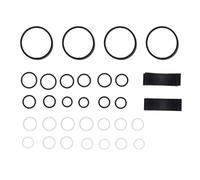 32pcs Bloque de válvula ABC Kit de reconstrucción del sello PTFE más larga Pedido de la vida útil para el automóvil para CL55 CL65 S55 S65 AMG CL500 CL600