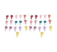 32pcs Clips para el Cabello de Mascotas Hermosas y cómodas evidentes para cagar Accesorios para el Cabello para Mascotas para s Gatos