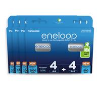 32x Panasonic Eneloop Mezcla 4xAA 2000mAh + 4xAAA 800mAh Baterías Recargables