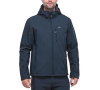 33,000ft Chaqueta Softshell para Hombres, Abrigo de Invierno Caliente, Impermeable y Cortavientos con Sombrero Desmontable para Senderismo, Camping, XL