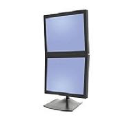 Ergotron DS Series DS100 Dual Monitor Desk Stand, Vertical 61 cm (24") Negro 33-091-200