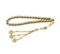 33 cuentas de oración islámica, cuentas Tasbih con elegantes diseños de borlas para cultos musulmanes y uso de meditación
