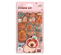 ¡33% DTO! Pegatinas Capybara Sticker Set 21.5 gr