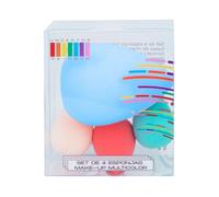 ¡33% DTO! Set de 4 Esponjas Makeup Multicolor