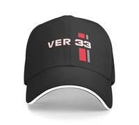 33 F1 Car Racing con Gorra Multicolor de Mujer con Visera y Gorras de protección Solar Personalizadas