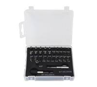 33 Pcs Screw Extractor Set | HSS 4241 Steel for Damaged/Stripped/Rusty Bolts & Nuts | Reverse Spiral Design with Storage Case | Hex Drive for Wrenches/Pliers/Sockets