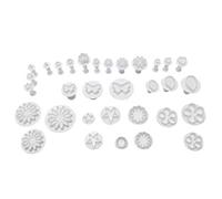 33 unids/set herramienta para hornear pasteles Fondant DIY galletas molde herramienta de cocina utensilios de cocina
