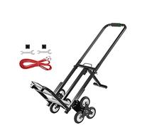330 lbs 460 lbs carrito de escalada trolley plegado de servicio plegable de servicio plegable carro Dolly con mango ajustable,Trabajos más estables(460lbs Basic)