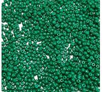 3300 Cuentas de Cristal Opacas de 3 mm, Mate, 8/0, Perlas Pony, Color Verde Oscuro