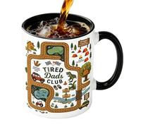 330ml Dad Mug Car And Map Design Coffee Tea Cup Perfect Dad Keepsake