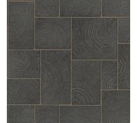 33223 - Opulencia Natural Papel Tapiz De Madera Negra Galerie